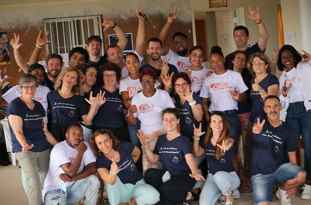 Dixième livraison de la mission Hato Mayor en coordination avec la Fondation Audition Solidarité 2022.