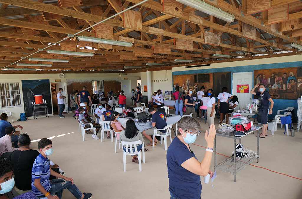 Neuvième mission à Hato Mayor en coordination avec la fondation Audition Solidarité, 2021.