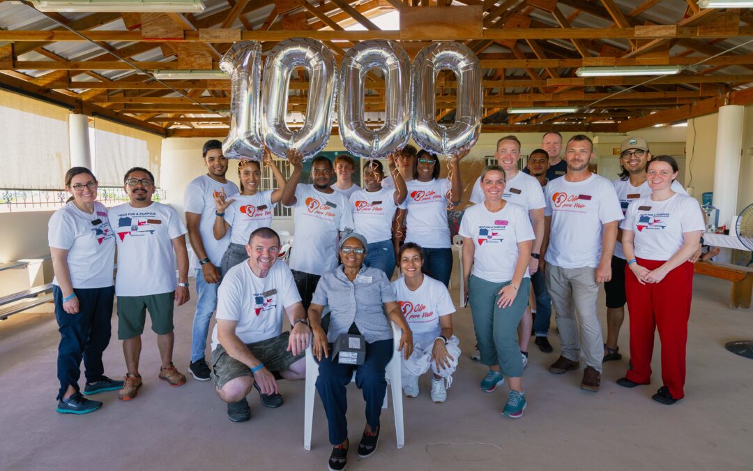 Treizième mission : Mission communautaire à Hato Mayor en coordination avec la fondation Hear For A Purpose 2023